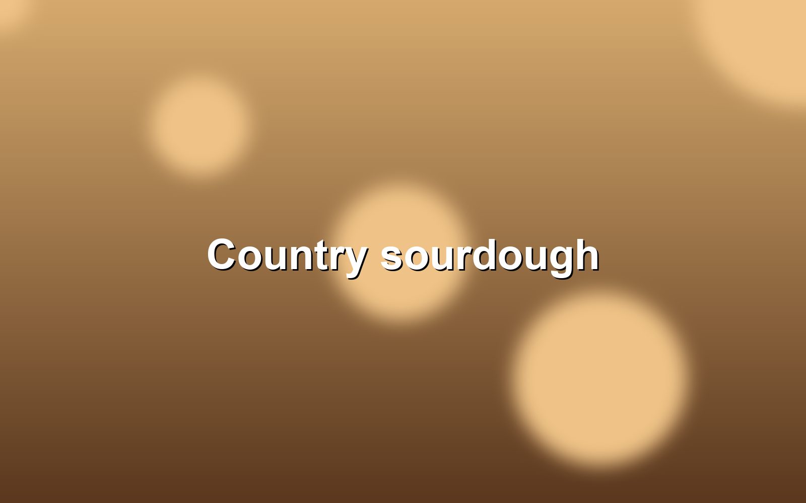 How we feed our sourdough starter